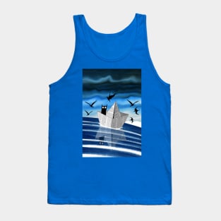 Paper Boat Tank Top